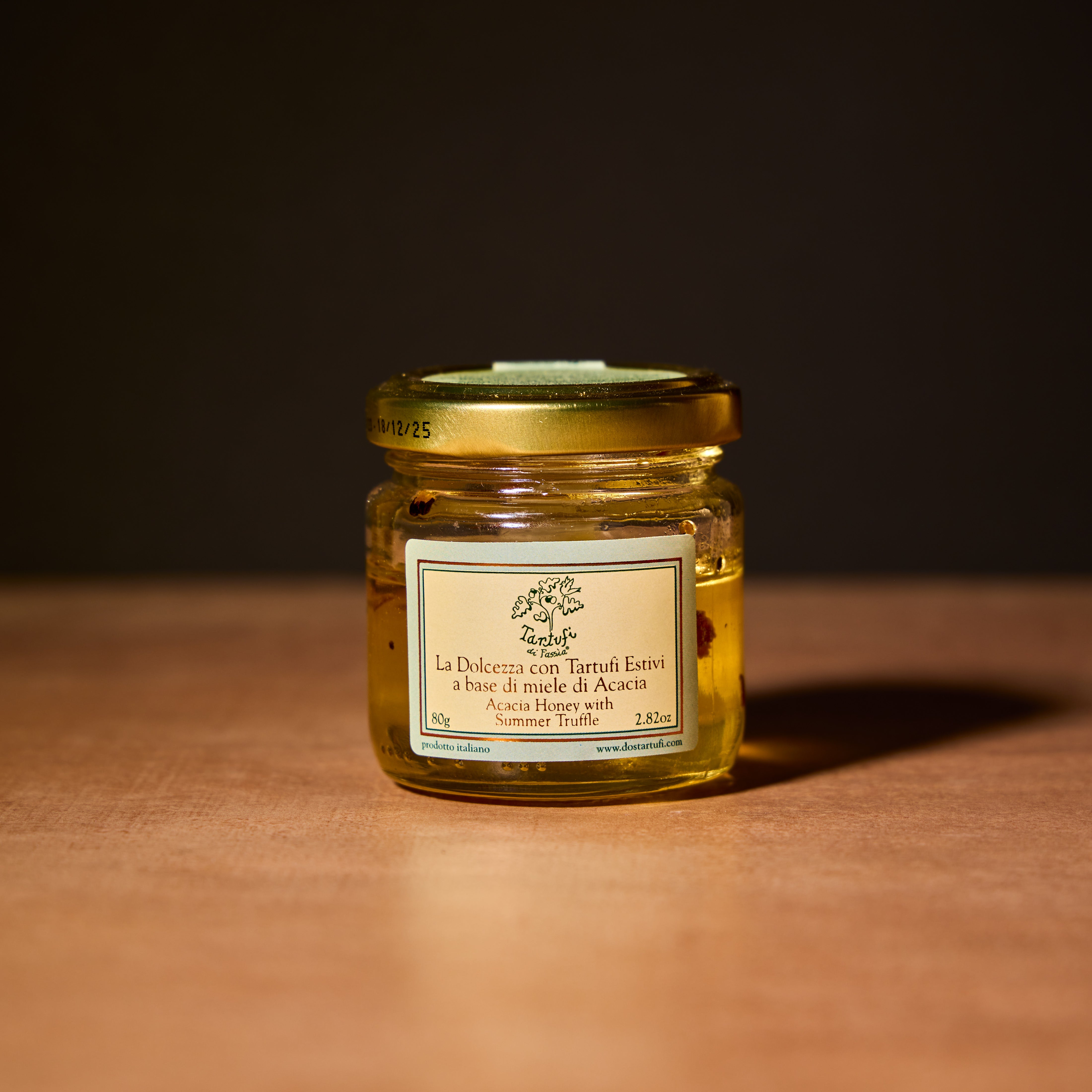 Acacia honey with truffle, 80g jar